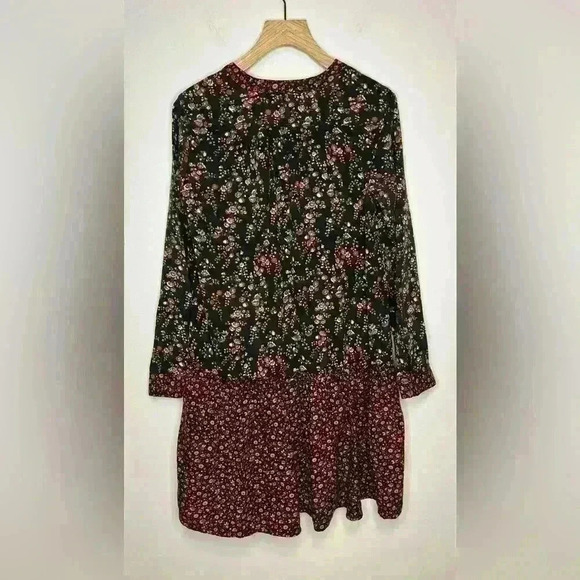 Anthropologie Mauve Marlie Button-Front Chambray Tunic, sz medium - Picture 8 of 11